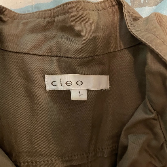 Cleo Women's Khaki Utility Jacket - Picture 10 of 11